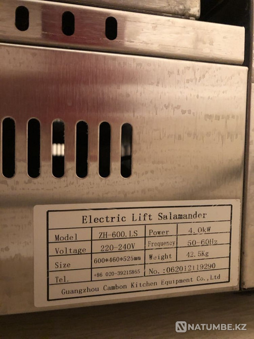 Salamander oven for heating burgers Almaty - photo 7