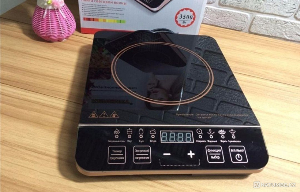 Induction cooker;electric cooker 3500W. Almaty - photo 1