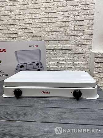Tabletop gas stove with lid Almaty - photo 3
