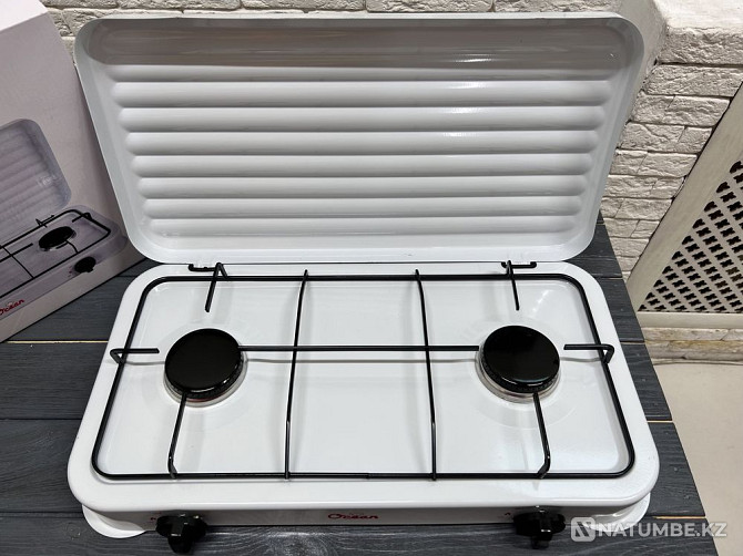 Tabletop gas stove with lid Almaty - photo 2