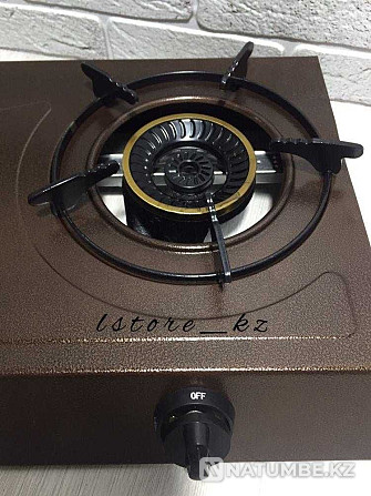 tabletop gas stove; gas stove 2 burners Almaty - photo 2