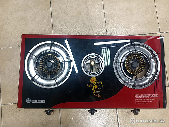 Tabletop gas stove with automatic ignition Almaty - photo 1