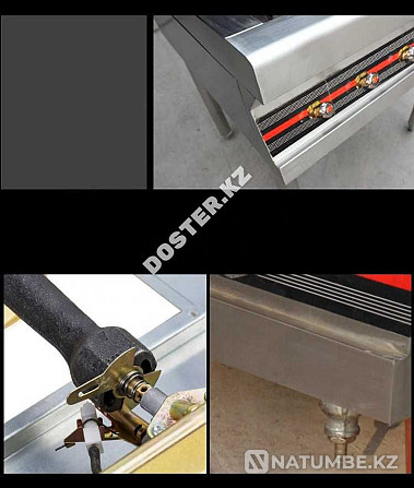 Professional four-burner gas stove Almaty - photo 4