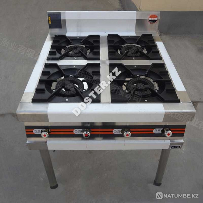 Professional four-burner gas stove Almaty - photo 3