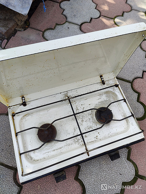The tile is portable; two-burner Almaty - photo 2