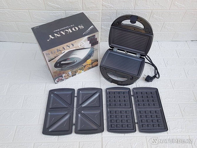 Waffle iron 3in1; multi-baker - 10200tBrand: Sokany Almaty - photo 2