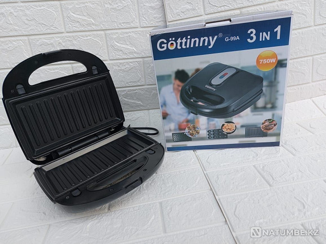 Waffle iron 3in1; multi-baker Almaty - photo 5