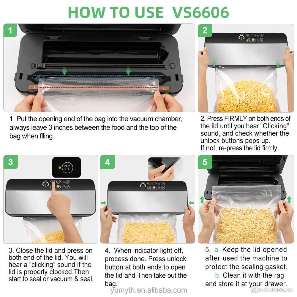 vacuum packing machine; Vacuumator VS6606 in Almaty Almaty - photo 7