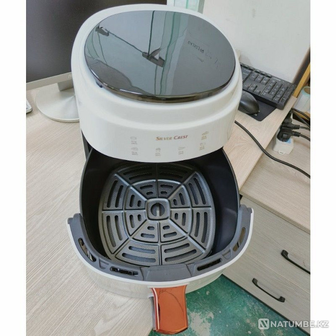 Deep fryer without oil. Air fryer Silver Crest 8 liters. Almaty - photo 4