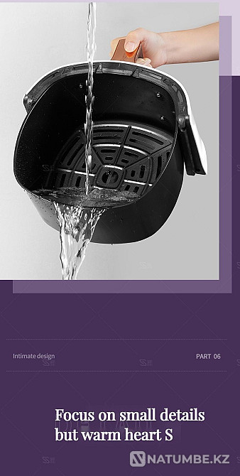 Майсыз қуырғыш. Ауа қуырғыш Silver Crest 8 литр.  Алматы - изображение 6