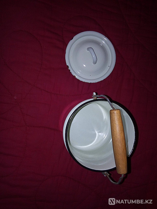 Банки разные; солонка СССР; бидон Алматы - изображение 6