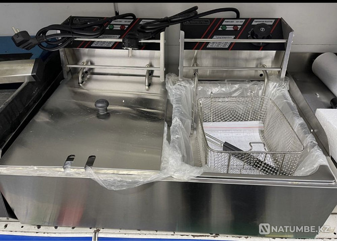 Deep fryer double and single delivery throughout Kazakhstan Almaty - photo 3