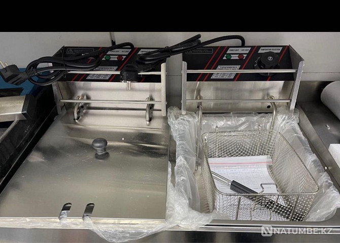 Deep fryer double and single delivery throughout Kazakhstan Almaty - photo 2