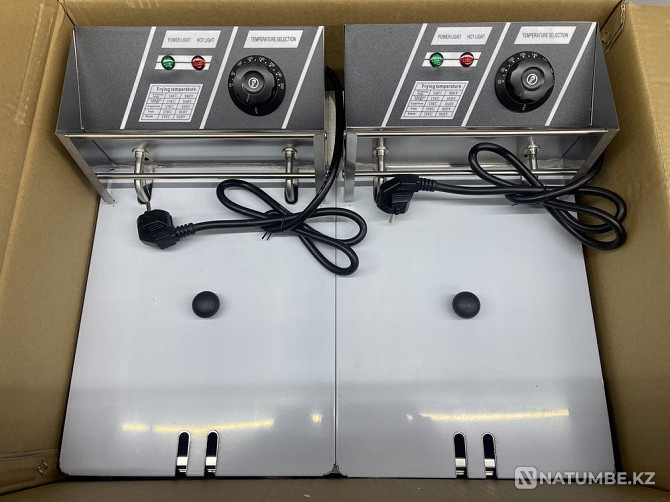 Deep fryer double and single delivery throughout Kazakhstan Almaty - photo 1