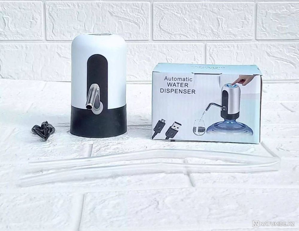 Электрическая USB помпа для питьевой воды; Электрический диспансер Алматы - изображение 2