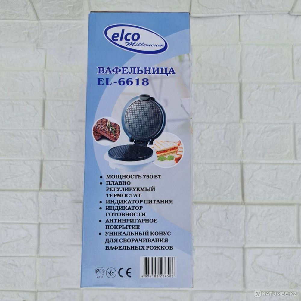 Вафельница; мультипекарь Бренд: Vitek; Tiffany; Elco Алматы - изображение 1