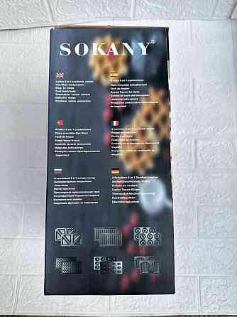 Мультипекарь 6в1; Вафельница SOKANY SK-908 Алматы