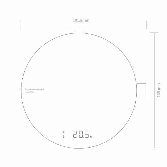 Умные кухонные весы Xiaomi HOTO Smart Kitchen Scale (QWCFC001) Алматы