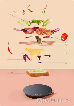 Умные кухонные весы Xiaomi HOTO Smart Kitchen Scale (QWCFC001) Алматы - изображение 4