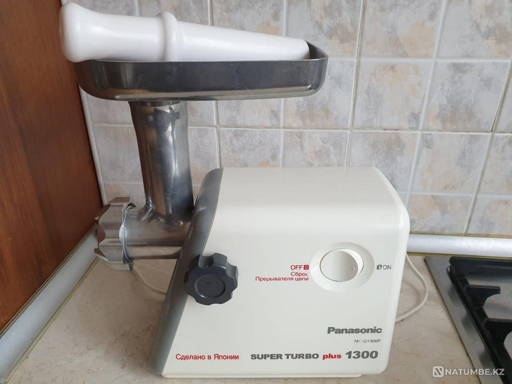 Electric meat grinder Panasonic MK super turbo plus 1300w Almaty - photo 1
