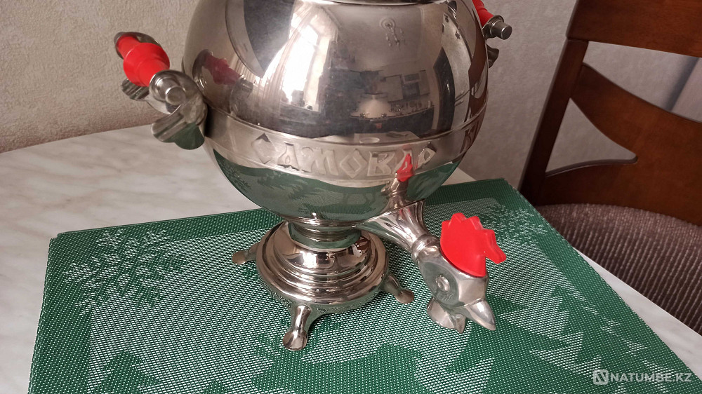 Ас үйге арналған самовар-шар 3л Тула Ресей.  Алматы - изображение 3