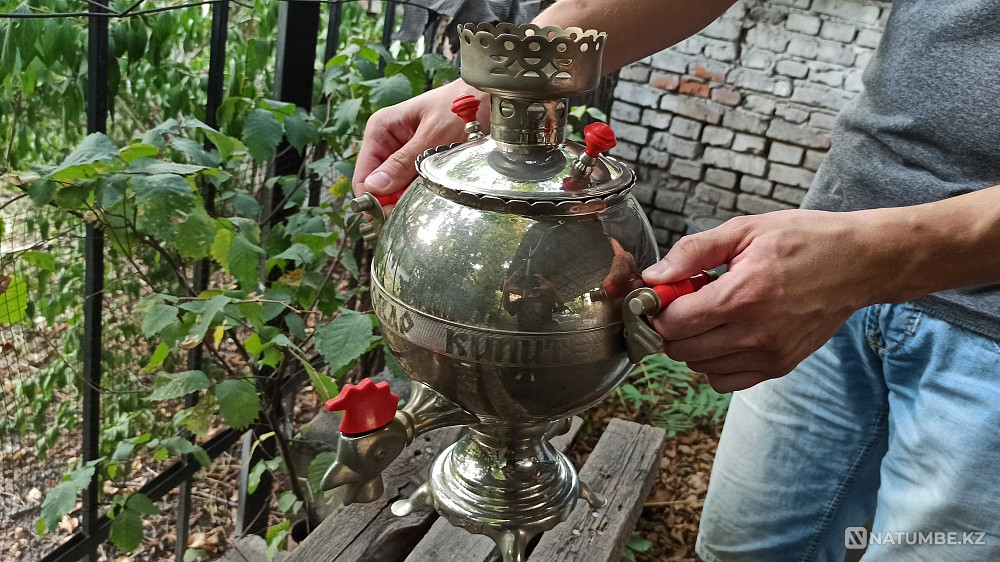 Ас үйге арналған самовар-шар 3л Тула Ресей.  Алматы - изображение 5