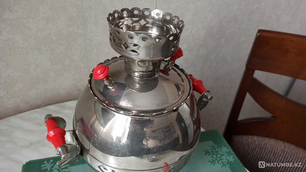 Ас үйге арналған самовар-шар 3л Тула Ресей.  Алматы - изображение 4