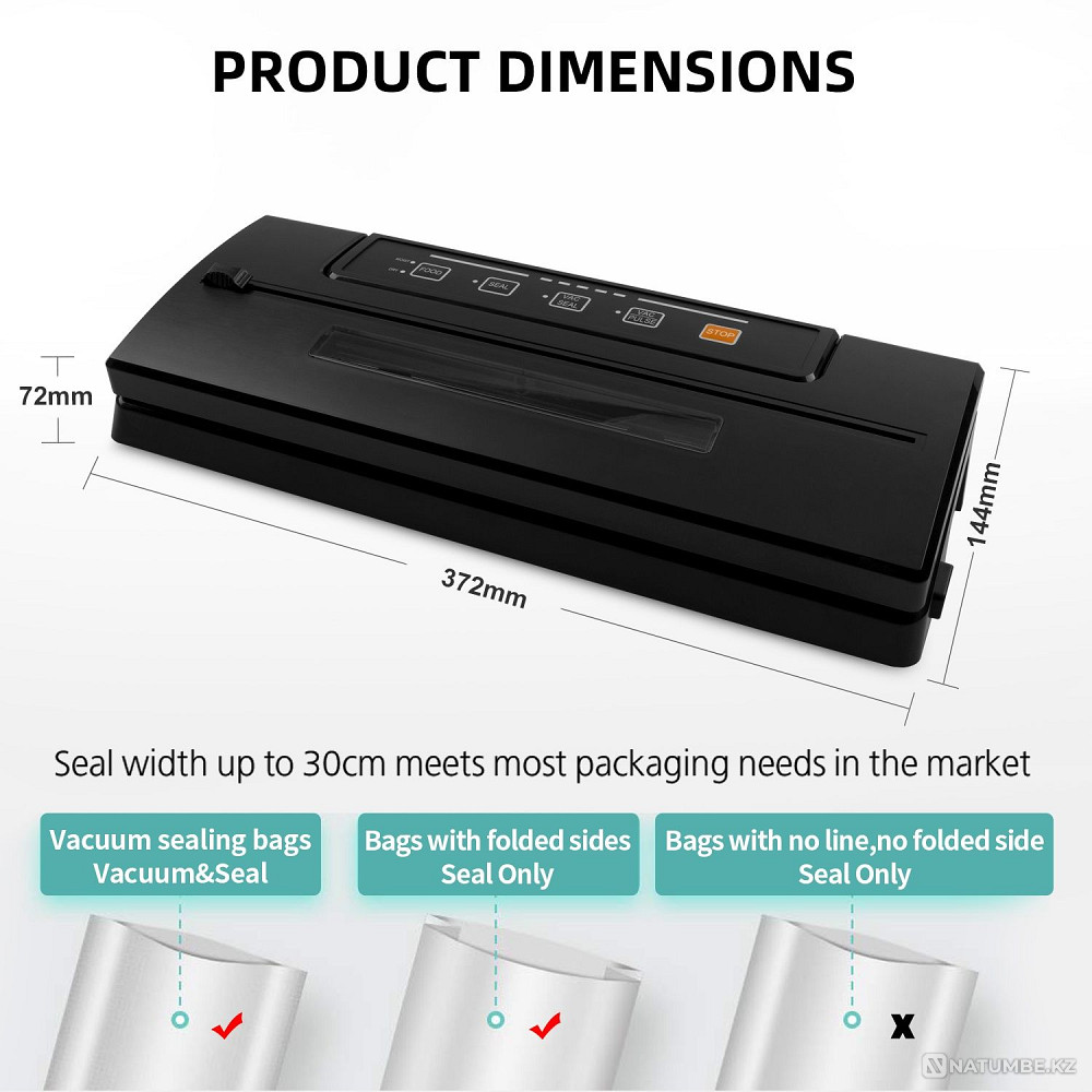 Vacuum packing machine; Vacuumator VS2202 Almaty - photo 6