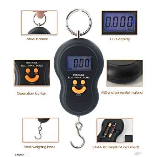 Портативные электронные весы Portable electronic scale. Алматы