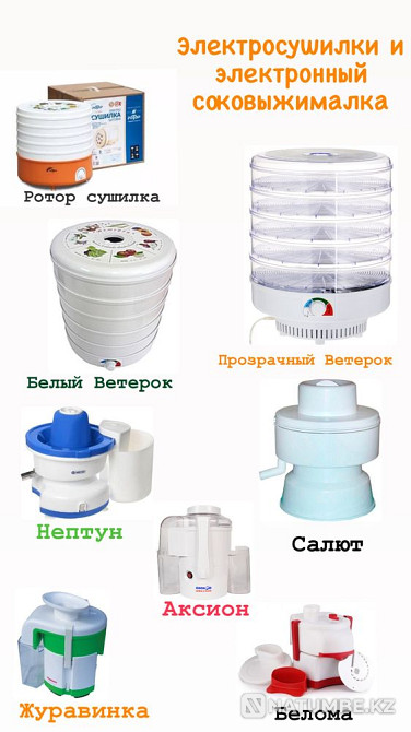 Fruit dryer and electric juicer Almaty - photo 1