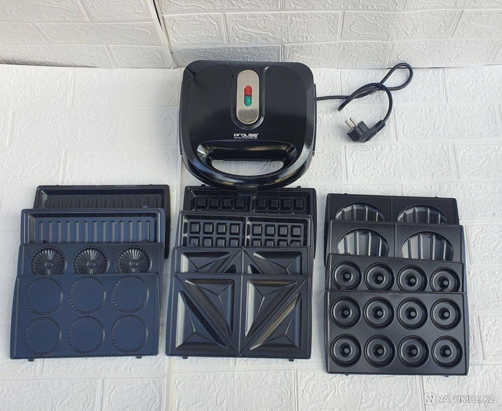 Multi baker 7in1 / waffle iron / sandwich maker / Almaty - photo 1