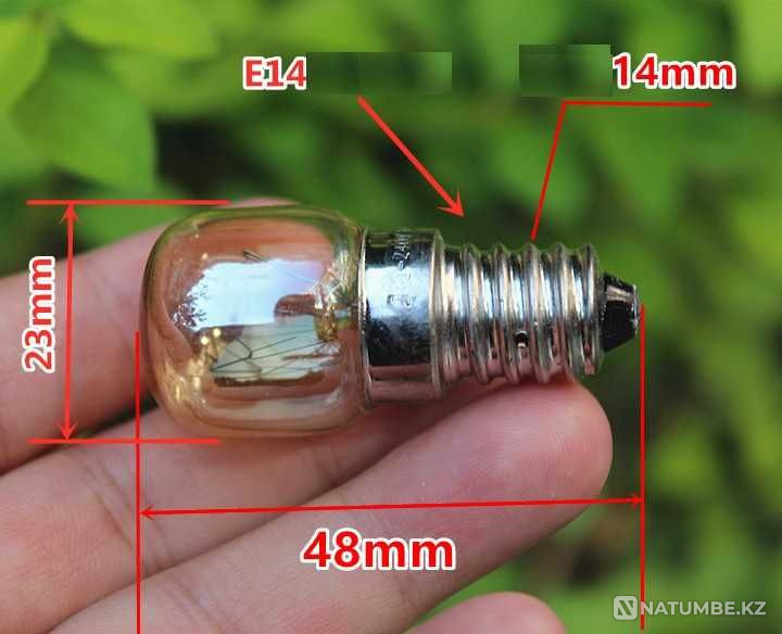 Лампа высокотемпературная 15 Вт для духовки Алматы - изображение 3