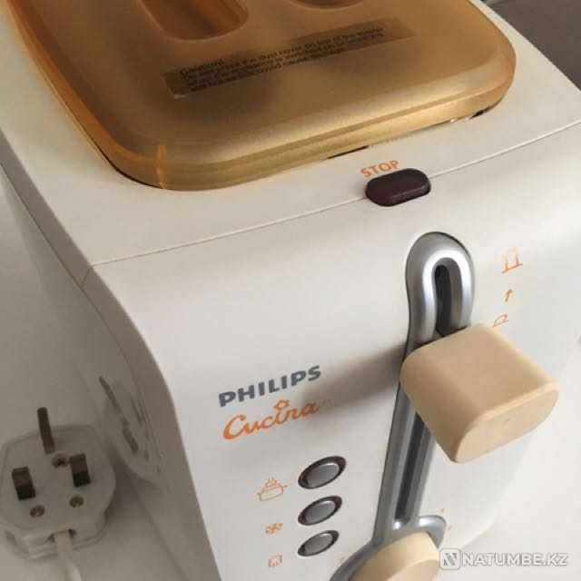 Philips HD 2623 toaster for sale! Almost new without box! Almaty - photo 3