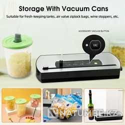 Вакуумный упаковщик; вакуматор VS6613 встроенный АКБ Алматы - изображение 2