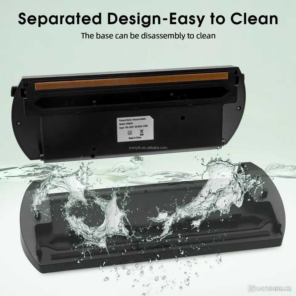 Вакуумный упаковщик; вакуматор VS6613 встроенный АКБ Алматы - изображение 6