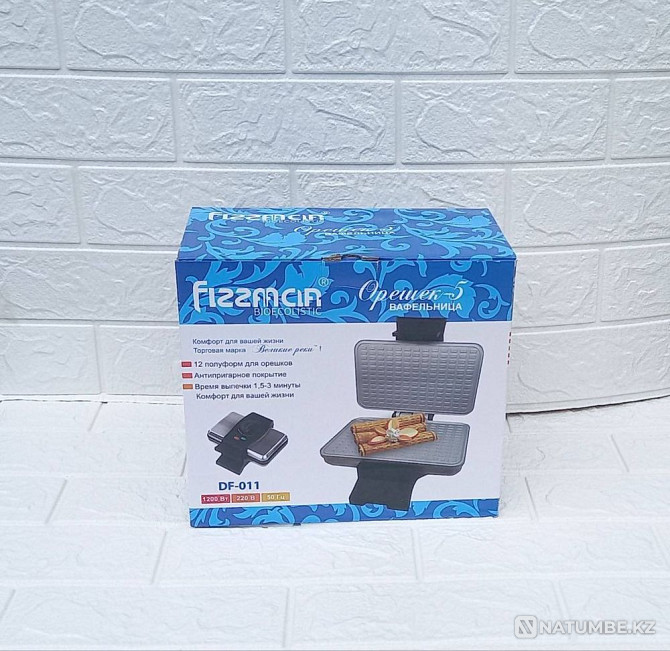 fissman waffle iron / Electric waffle iron / Almaty - photo 2