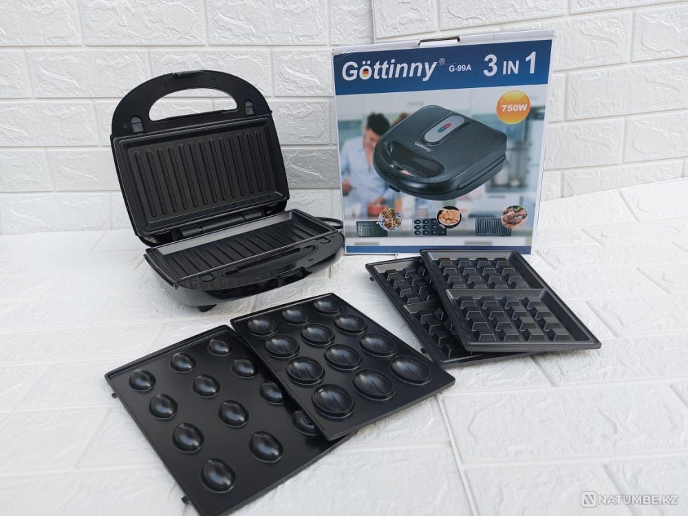 Waffle iron 3in1; multi-bakerBrand: Sokany Almaty - photo 2