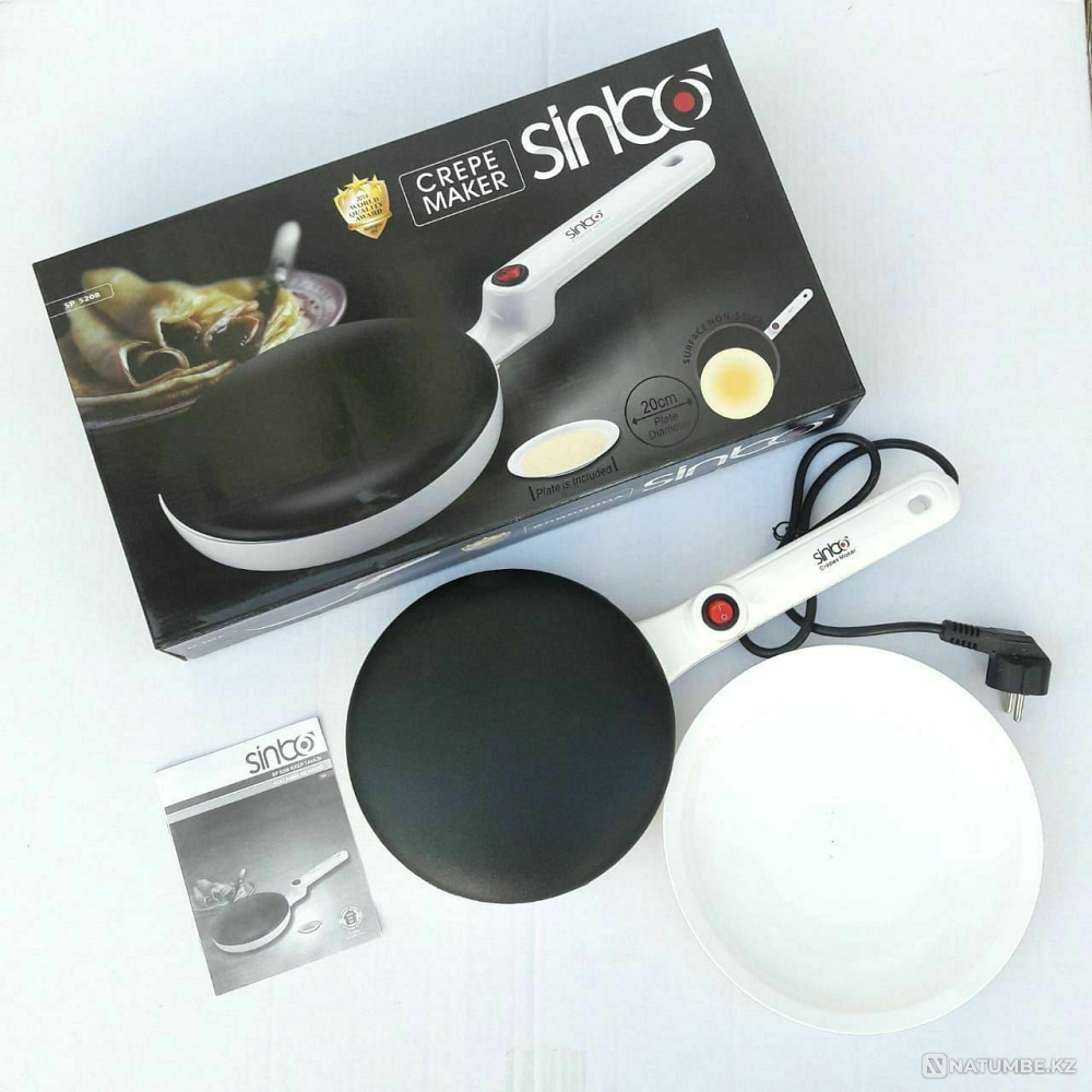 Electric crepe maker Sinbo; Proliss; Fissman Almaty - photo 3