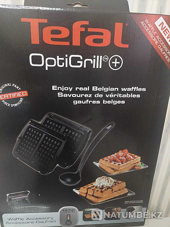 Waffle attachment for Optigrill+ Tefal XA723812 Almaty - photo 4