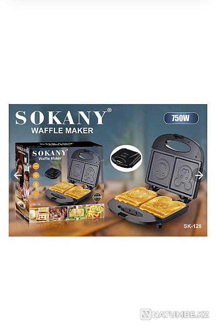 Professional Waffle Maker Sokany sk-128 Waffle Maker Almaty - photo 3