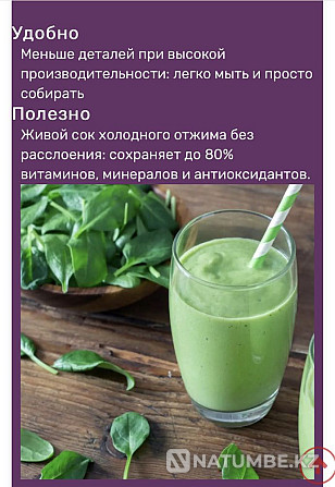 Соковыжималка шнековая Алматы - изображение 5