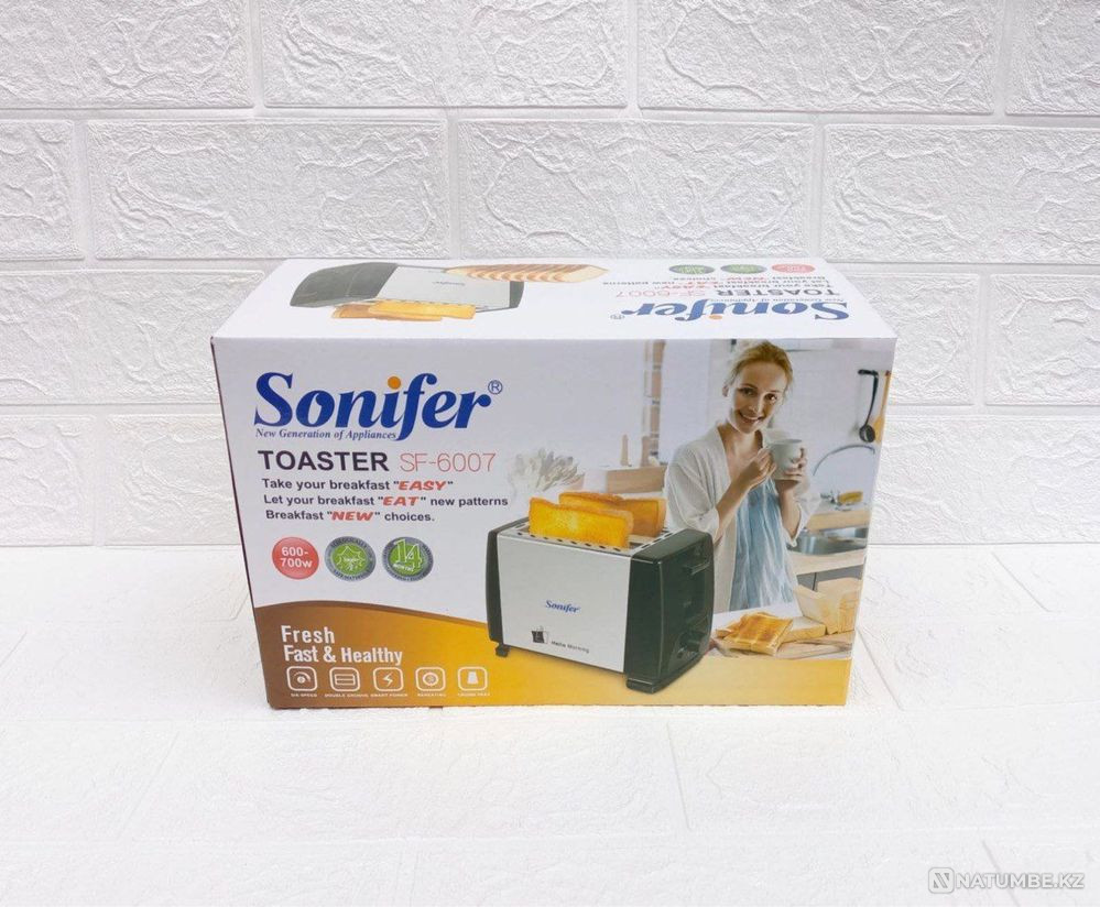 Электрлік нан тостер / сомифер / жаңа  Алматы - изображение 3