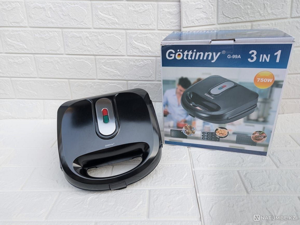 Waffle iron 3in1; multi-baker Almaty - photo 5