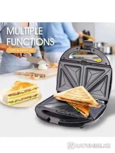 Waffle iron JAMAKY Multi-baker 8 in 1; black-gray Almaty - photo 4