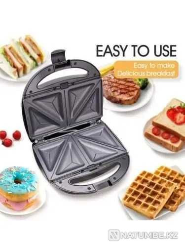 Waffle iron JAMAKY Multi-baker 8 in 1; black-gray Almaty - photo 3