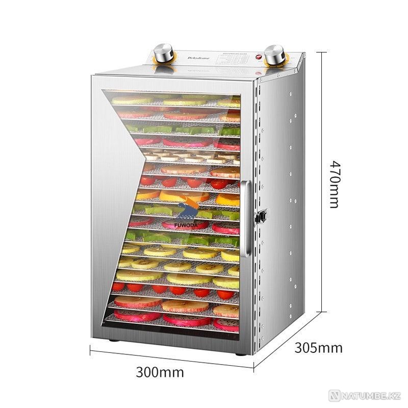 Dehydrator (dryer for vegetables and fruits) Almaty - photo 1