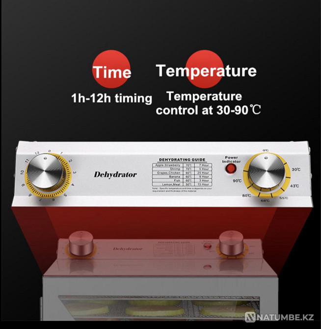 Dehydrator (dryer for vegetables and fruits) Almaty - photo 4