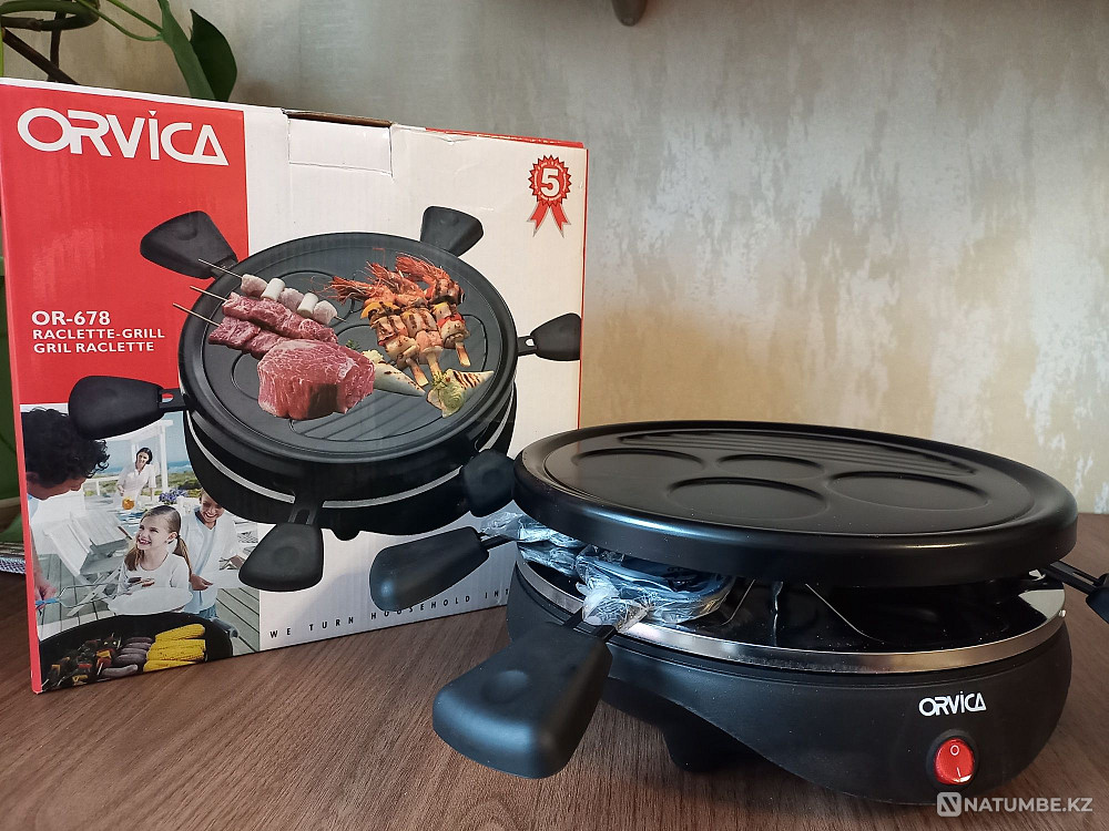 Гриль-Раклетница Орвица  Алматы - изображение 1