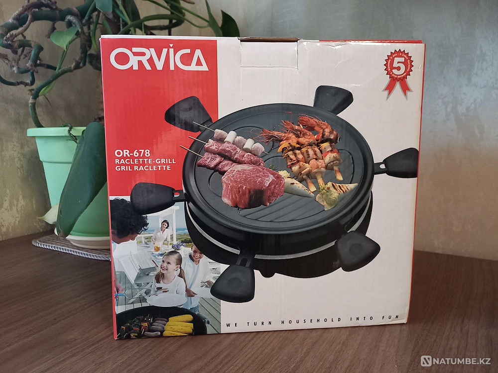 Гриль-Раклетница Орвица  Алматы - изображение 4