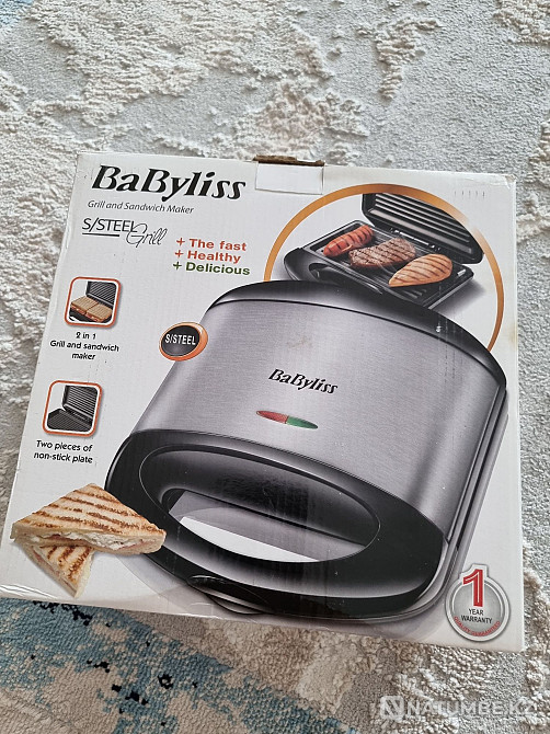 Электрлік гриль; сэндвич жасаушы  Алматы - изображение 1